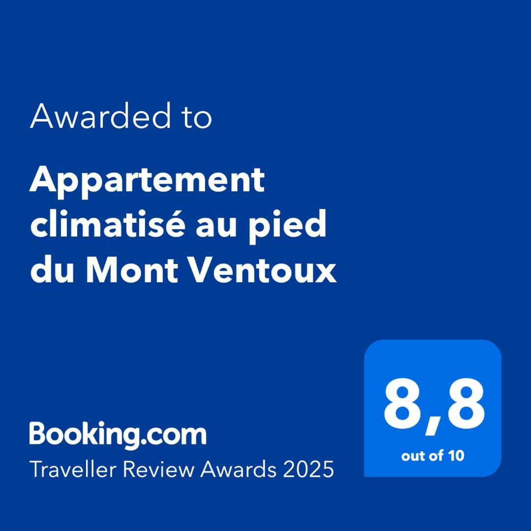 Apartamento Climatise Au Pied Du Mont Ventoux Malemort-du-Comtat